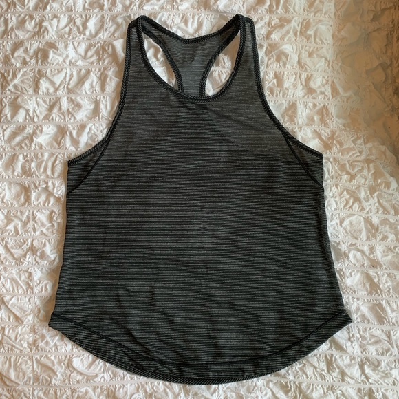 semi sheer tank top